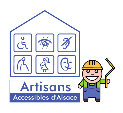 Logo : Artisans Accessibles d'Alsace